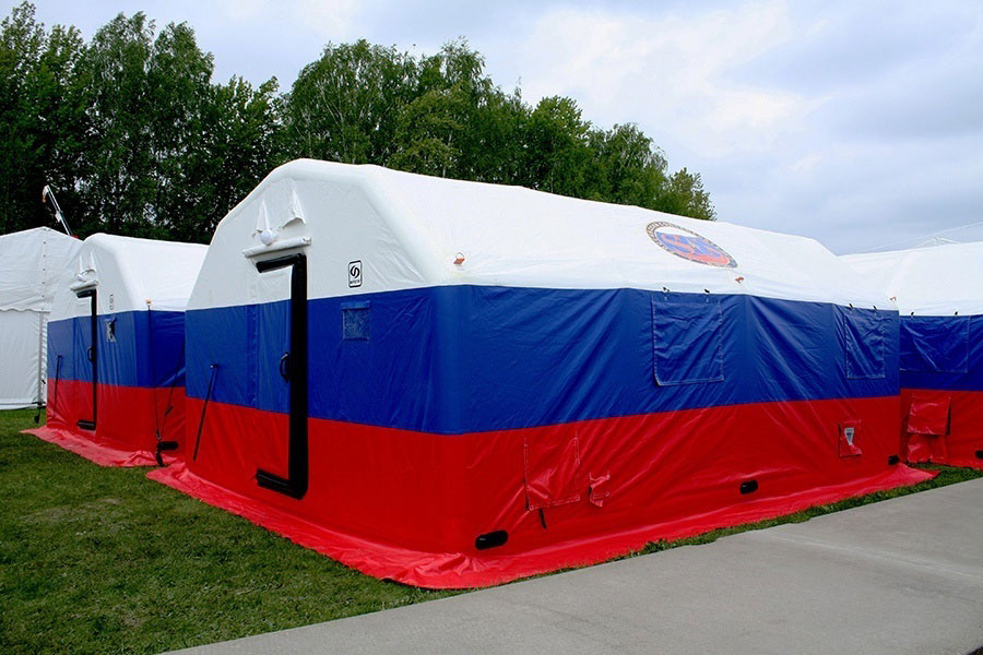 Палатка пневмокаркасная Фрегат ПКП Ф-29